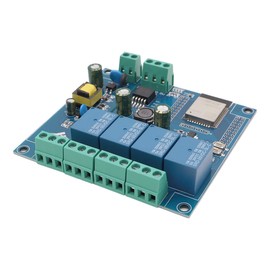 Fasizi ESP32 4-Kanal-Relaismodul Mit WiFi/Bluetooth IoT-Entwicklungsplatine AC220V/DC5-30V ESP32-WROOM-32E Programmierbare Platine Für Smart Home Automation DIY-Elektronikprojekte