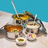 Vinod Stainless Steel 304 Grade Pot/Deep Pot/Saucepan with Lid -