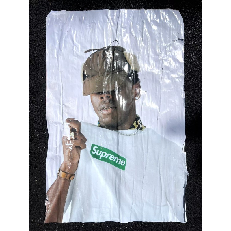 SUPREME‼Tyler The Creator FW24 Street Advertising Campaign Poster‼10 AVAILABLE