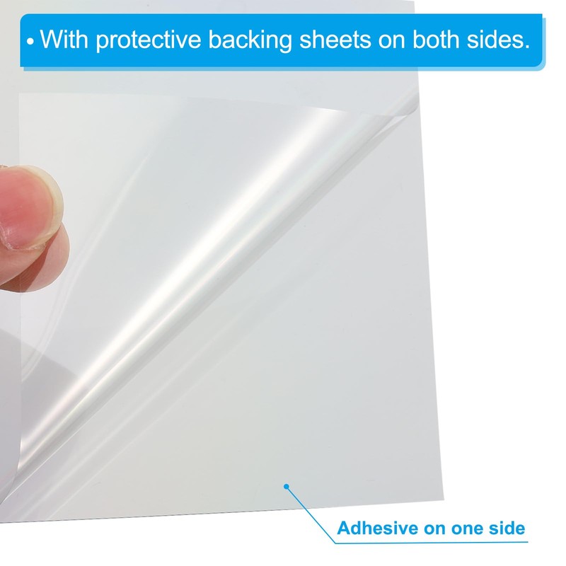 PATIKIL 12.9" Polarized Film Sheets, 2 Pack Adhesive Polarizer Linear