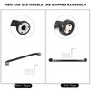 Black Space Aluminum Anti‑Skid Bathtub Handle Handrail Safety Grab Bar