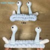 Snail Headband for Women & Girls,Cute Coral Fleece Elastic Spa