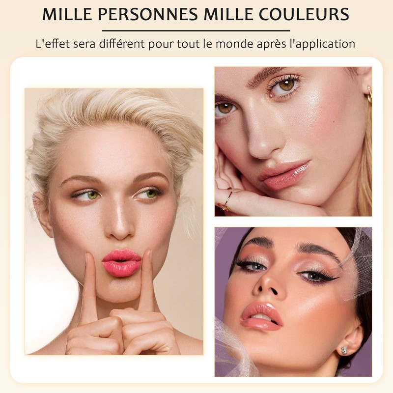 Crystal Flower Lipstick Temperature Changing Moisturizing Long Lasting Waterproof Lip