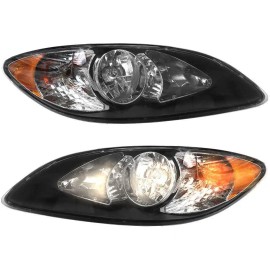 For International ProStar 2008-2016 Black Headlights Replacement Headlamp Truck Lighting Exterior PartsLight Color: White, Lamp Type: Hid Xenon, Specification: right