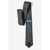 Wild Ties Pi Black Microfiber Skinny Tie