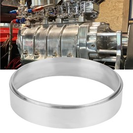 Ymiko Air Filter Spacer, Carburettor Air Filter Spacer Made of Aluminium, Suitable for Holley Demon Carter Rochester with 5 1 8 inch Carburettor Opening (1 inch)