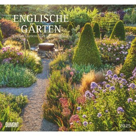 DUMONT English Gardens 2025 Wall Calendar, 38 x 35.5 cm, Photo Art Calendar with Famous and Worth Seeing English Gardens and Parks, Photographed by Garden Specialist Clive Nichols
