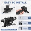 Threlaco 6 Pack Electric Drill Pump Portable Water Transfer Pump,