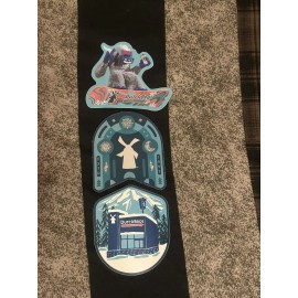 Dutch Bros Coffee Co *NEW* Dutch Bros Coffee DECEMBER 2022 Christmas Sticker’s Bundle Lot of 3