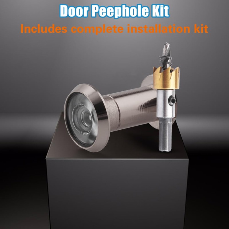 Tahikem 2 Set Door Viewer Peephole, Door Viewers with 0.63inch/16mm