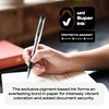 uniball 207 Impact Retractable Gel Pens, Bold Point (1.0mm), Black,