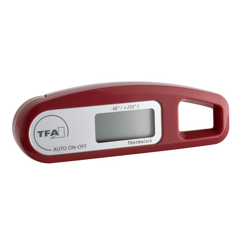 TFA 30.1047.05 Thermo Jack Digital Probe Thermometer - Blackberry