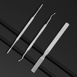 EA Toenail Curette Set - 3-piece Foot Care Tool Set 2ea