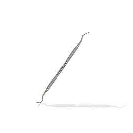 Cynamed Double-Ended Professional Dental Explorer Scraper Tool - Dentist Pick, Medical Stainless Steel, Dental Tarter Scraper for Tooth Stains Remover, Dentist Home Use Tools(DE-17/23)