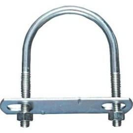 National Hardware N222-217 U Bolt, 652, 652-3/8"x3 x4-1/2, Zinc Plated