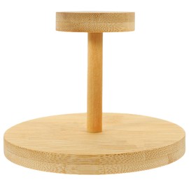 Cabilock Wooden Cup Holder, Paper Cup, Lid Holder, Disposable Paper Cup Dispenser, Coffee Cup Holder, Disposable Cup Stand, Made of Wood, Paper Cup Holder, Wooden Bathroom Cup