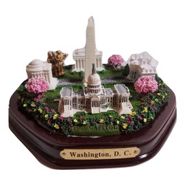 Washington DC Paperweight - Monuments (6 1/4" Wide) , Washington DC Souvenirs, Washington D.C. Gifts