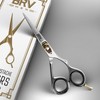 BRV MEN Professional Mustache & Beard Trimming Scissors - 5.5"
