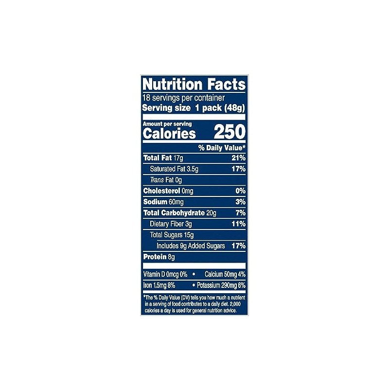 Planters Chocolate Trail Mix Nuts (1.7 oz Bags, Pack of