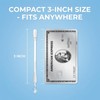 Care Cleansing Swabs,100 Pcs Disposable Saline Solution Swabs