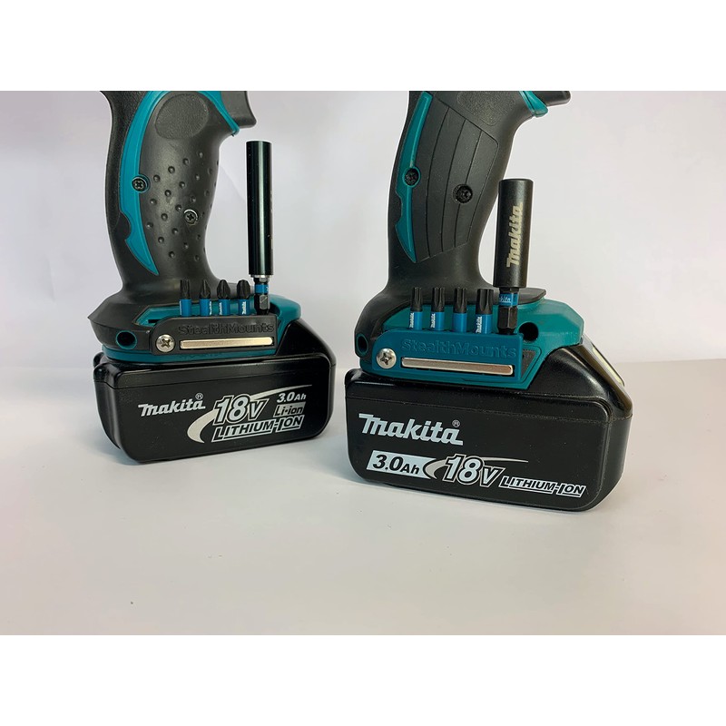 StealthMounts Blue Makita Magnetic Bit Holder | Drill Bit Organiser