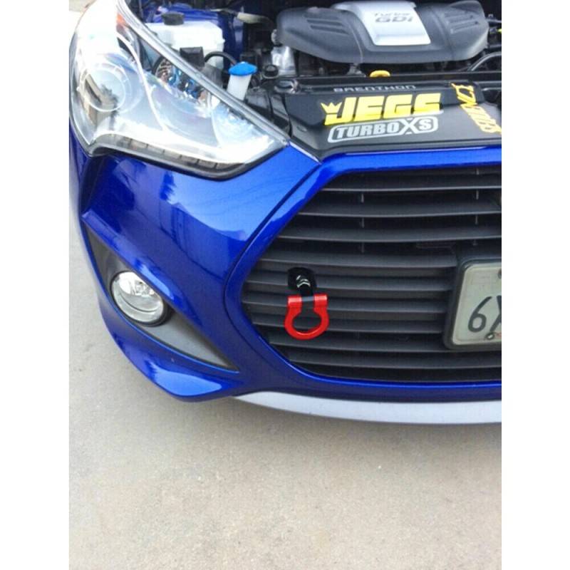 RYCK Sport Red Track Racing Style CNC Metal Tow Hook