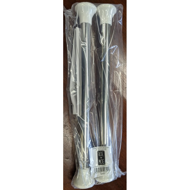 Deluxe Stainless Steel Telescoping Window Security Guard Bars Prevent Forced