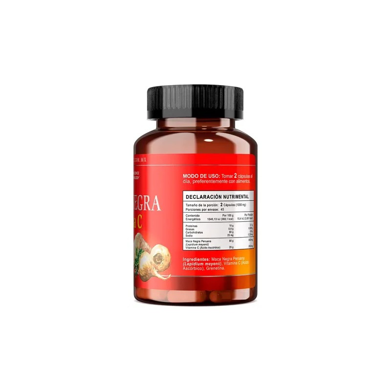 Nlb® Maca Negra 90 Cápsulas