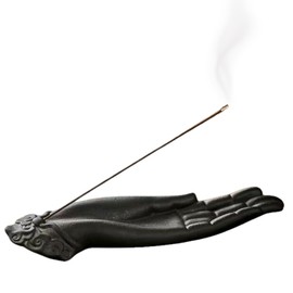 JP Number Incense Stand, Stylish, Incense Dish, Hand of Buddha Statue, Inso Feng Shui, Good Luck, Attraction, Purification, Interior Healing Goods