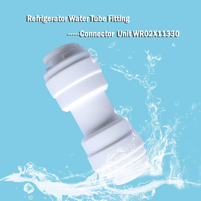 5/16" to 5/16" Refrigerator Water Line Tube Connector Unit Compatible