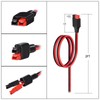 ELFCULB 45A Connector to Bare Wire Cable Compatible with Anderson