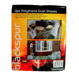 Blackspur BB-DS152 Polythene Dust Sheet Set