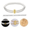 COHEALI 24pcs Lock Clasp for Multi-Strand Necklaces Bracelets Golden Jewelry