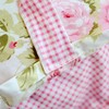 FADFAY Bed Sheets Pink Rose Floral Print Bed Sheet Set