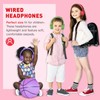 Rockpapa Kids Headphones, 952 Childrens Headphones, Wired Headphones with Microphone,