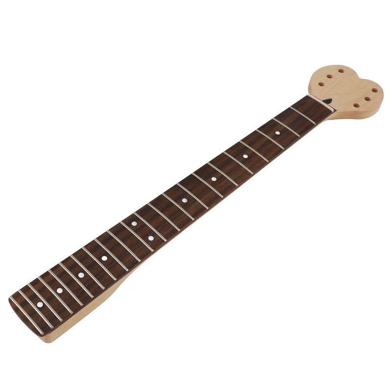 Electric Guitar Neck Heart Shaped Head Rosewood Fretboard Mahogany Guitar
