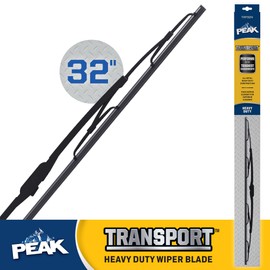 PEAK Transport 32" Heavy Duty 12x4 Hook Windshield Wiper Blade, Durable Metal Wiper Blade Replacement, Windshield Wiper for Class A RV's