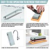 Complete Knife Sharpening Stone Kit - Goodjob Premium Whetstone Knife