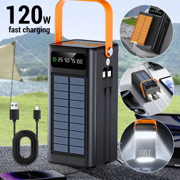 KEPEAK 70000mAH 120W Power Bank Super Fast Charging Digital Display