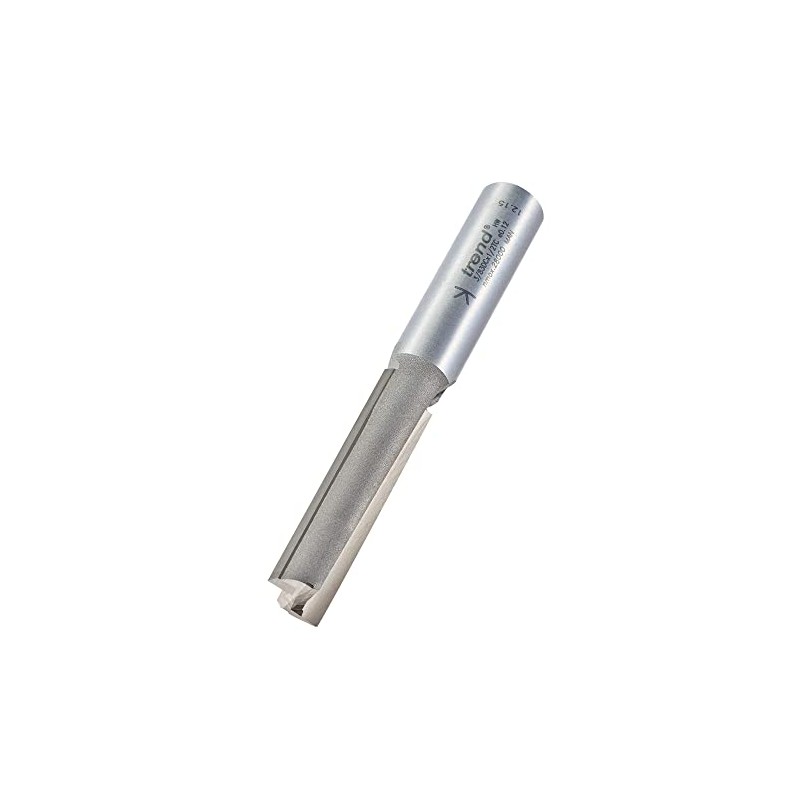Trend Professional Clearance Ground Two Flute Router Cutter Bit, 1/2