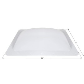 ICON 14735 Skylight, SL1422AW, White