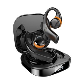 Open Ear Kopfhörer kabellos Bluetooth Luftleitung Knochenschall Kopfhörer Ohrhörer mit Ohrbügel Bone Conduction Headphones Wireless Headphones Headsets Sportkopfhörer für Joggen Laufen Radfahren Gym