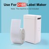 NIIMBOT D101 Label Maker Tape Adapted Label Print Paper, Self-Adhesive