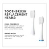 ToiletTree Products Poseidon Replacement Brush Heads for Poseidon Rechargeable Sonic