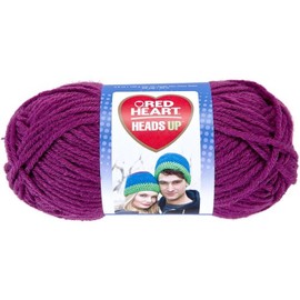 RED HEART Heads Up Yarn, Magenta