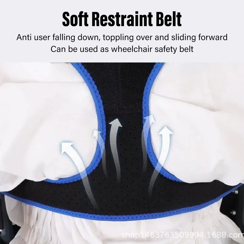 Cinturón De Seguridad Para Silla Ruedas, Correas De Sujeción Ajustables,