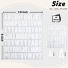 1 Inch 2 Inch Letter Sticker Self-Adhesive Alphabet Stickers