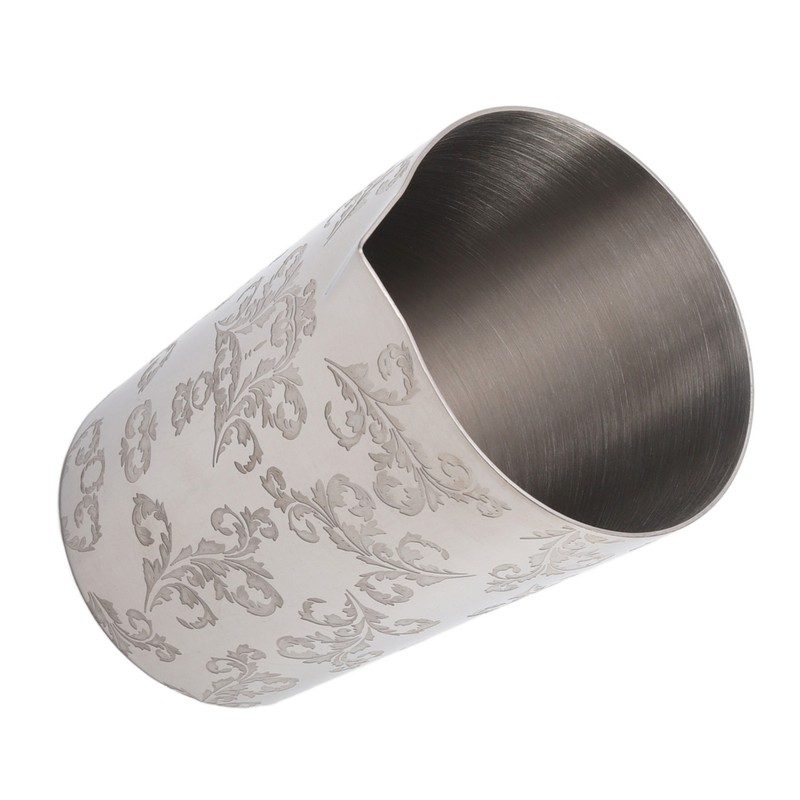 Cocktail Mixing Glass 304 Stainless Steel Heat Preservation Engraved Bartending