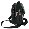 Bag Street International Small Black Shoulder Bag for Men with