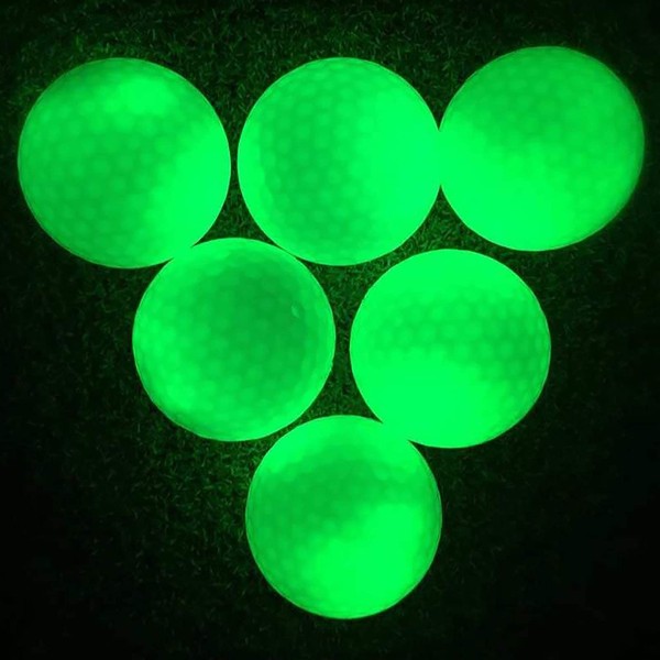 JIANGMU-Luminous Night Golf Balls Glow in The Dark Long Lasting